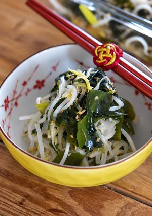 もやしとわかめの中華風酢の物-レシピのメイン写真