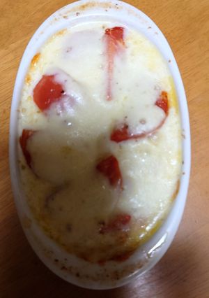 トマトとチーズ-レシピのメイン写真