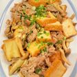 子供も大好き❤️厚揚げと豚肉の醤油炒め