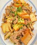子供も大好き❤️厚揚げと豚肉の醤油炒め