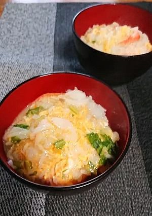 カニカマで簡単雑炊-レシピのメイン写真