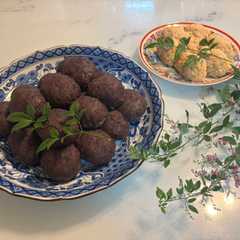 รูปของ 餡子から作る　本格おはぎ