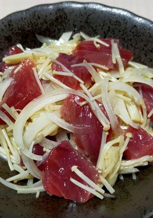 カツオと玉ねぎのナムル(ユッケ)風-レシピのメイン写真