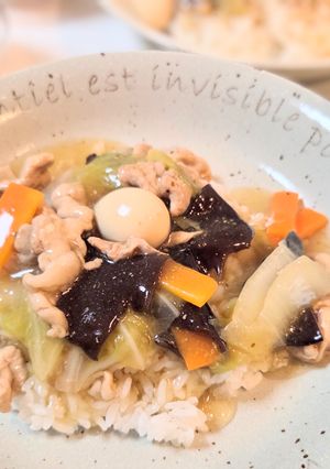 中華丼-レシピのメイン写真