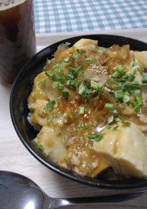 和風マーボー丼-レシピのメイン写真