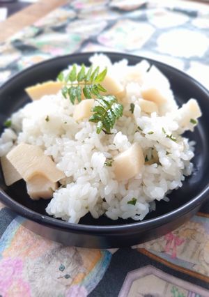 混ぜるだけのたけのこ寿司-レシピのメイン写真