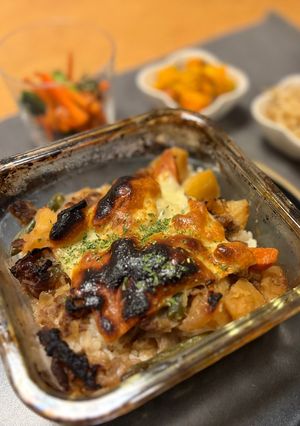 簡単リメイク！肉じゃがグラタン-レシピのメイン写真