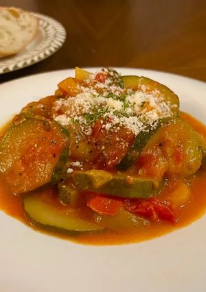 トマトと夏野菜の冷製ラタトゥイユ-レシピのメイン写真
