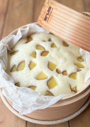 簡単♪基本のふかふか蒸しパン/せいろ使用-レシピのメイン写真