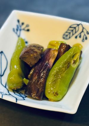 なすと万願寺とうがらしのポン酢マリネ-レシピのメイン写真