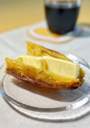 焼き芋アレンジ♪焼き芋クリチ-レシピのメイン写真