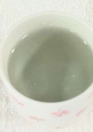 お酒の席にお白湯（おさゆ）-レシピのメイン写真