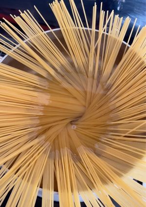 ズボラさん必見、パスタ一人前測り方-レシピのメイン写真