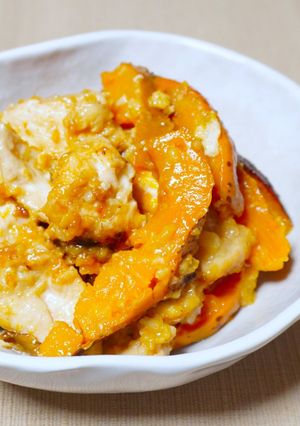 鶏むね肉とかぼちゃのほったらかし♪-レシピのメイン写真