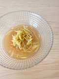 レモンの皮の蜂蜜漬け🍋