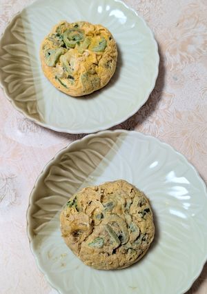 簡単★昼食！ネギ入り手毬たまご-レシピのメイン写真