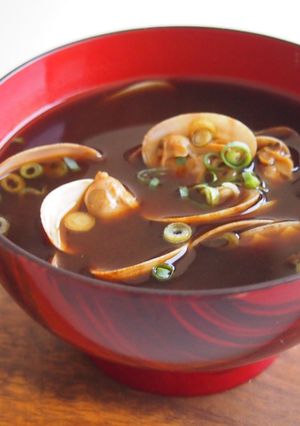 【名古屋八丁みそ】あさりのみそ汁-レシピのメイン写真