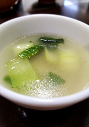 チンゲン菜の中華スープ-レシピのメイン写真