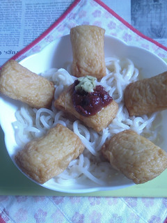 醤油うどん風冷やしうどんV117ふわ揚げ-レシピのメイン写真