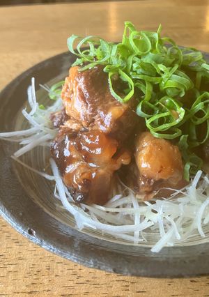 豚軟骨の梅酒煮-レシピのメイン写真