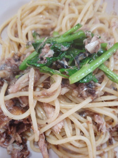 秋刀魚とレモンのパスタ-レシピのメイン写真