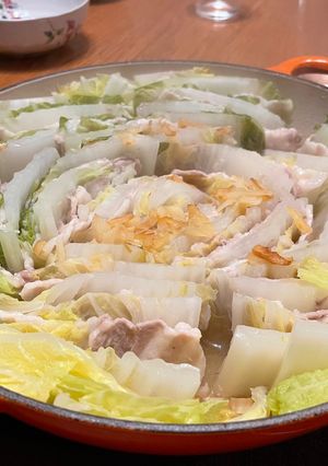 豚バラと白菜の鍋！-レシピのメイン写真