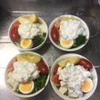 超簡単!腸活ヨーグルトソース掛けサラダ