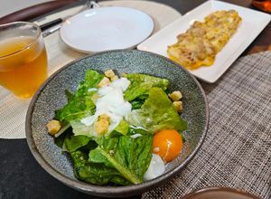 アンチョビドレッシング⭐チシャ菜のサラダ-レシピのメイン写真