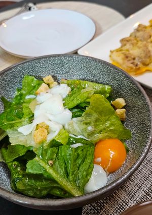 アンチョビドレッシング⭐チシャ菜のサラダ-レシピのメイン写真