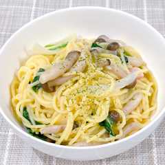 รูปของ 野菜たっぷりクリームパスタ