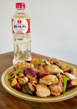 鶏肉とさつまいもの味噌炒め-レシピのメイン写真