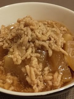 ◆冬レシピ♡大根の鶏そぼろあんかけ◆-レシピのメイン写真