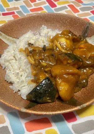 超簡単☆カボチャとさつまいもカレー♪♪-レシピのメイン写真