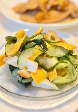 きゅうりとちくわの酢の物♪-レシピのメイン写真