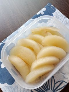 梨のコンポート♪-レシピのメイン写真