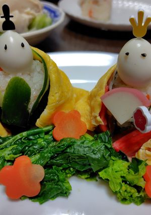 お雛様寿司-レシピのメイン写真