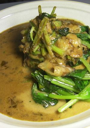 豚肉と小松菜の赤紫蘇入り葱味噌炒め-レシピのメイン写真