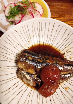 イワシ梅干し煮-レシピのメイン写真