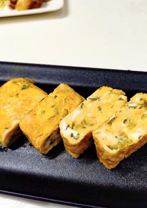 具入り玉子焼き【高菜チーズ】-レシピのメイン写真