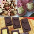 簡単おやつチョコビスケット、ナッツチョコ