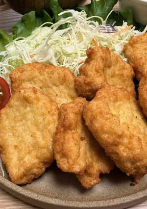豆腐でかさ増し♪からあげクン風チキン🍗-レシピのメイン写真