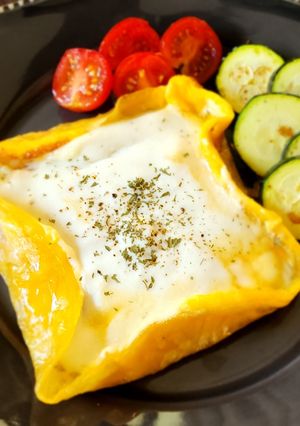ひとり飯☆ライスペーパーのガレット-レシピのメイン写真