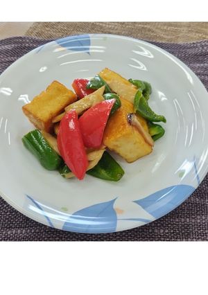 絹厚揚げの甘辛炒め-レシピのメイン写真