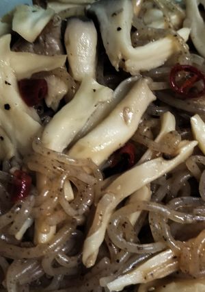 エリンギと糸こんにゃくの炒め-レシピのメイン写真