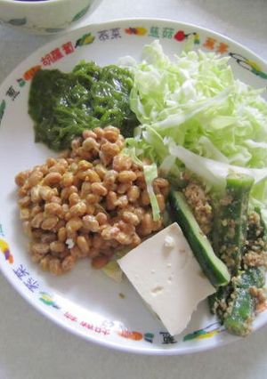 まずはこれ! 納豆 めかぶ キャベツ-レシピのメイン写真