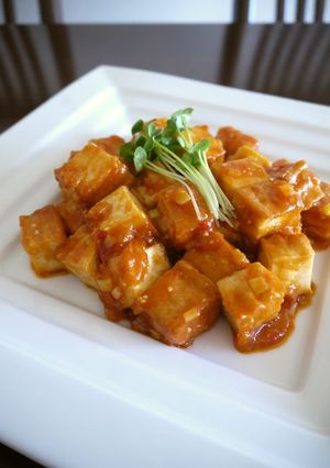 味付け＆とろみも一発☆厚揚げのチリソース♪-レシピのメイン写真
