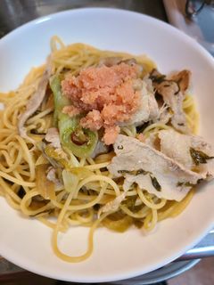 五右衛門再現 明太子と豚と高菜のパスタ-レシピのメイン写真