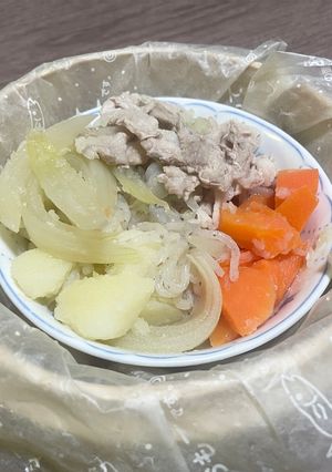 【減塩・心疾患】せいろでやさしい肉じゃが-レシピのメイン写真