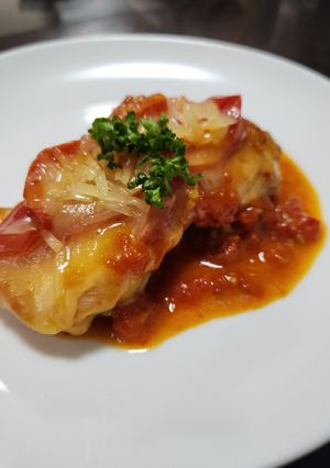 鶏もも肉のトマトチーズ焼き-レシピのメイン写真
