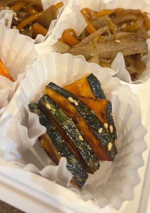 かぼちゃのカリホク焼き🎃-レシピのメイン写真